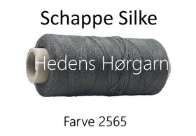 Schappe- Seide 120/2x4 farve 2565 mørk grå